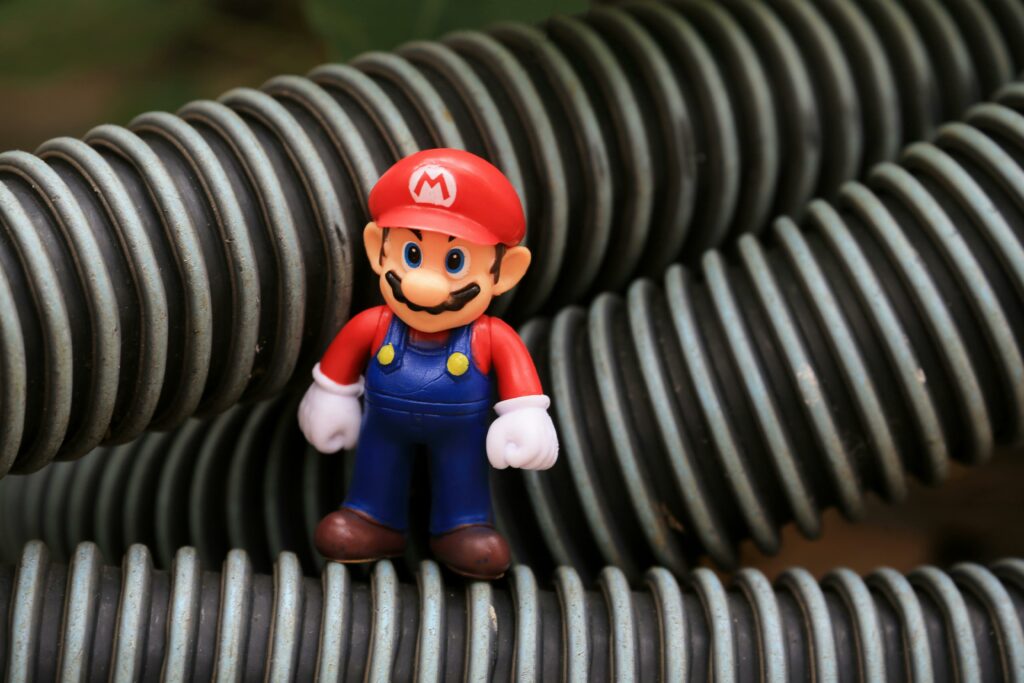 Mario et son chapeau rouge